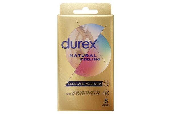 Durex Natural Feeling préservatif 8 pce