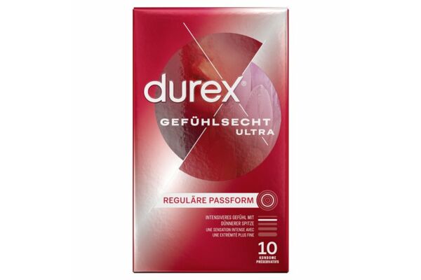 Durex Gefühlsecht Ultra préservatif 10 pce