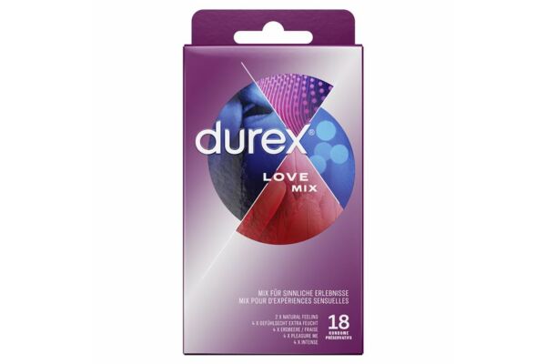 Durex Love Mix préservatif 18 pce