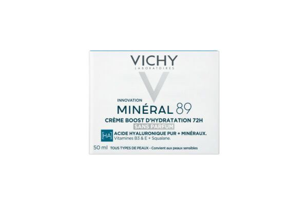 Vichy Minéral 89 crème visage FF J Rich pot 50 ml