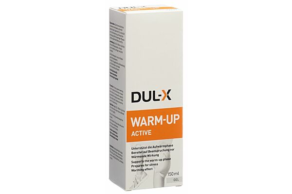 DUL-X Warm-up Active gel dist 150 ml