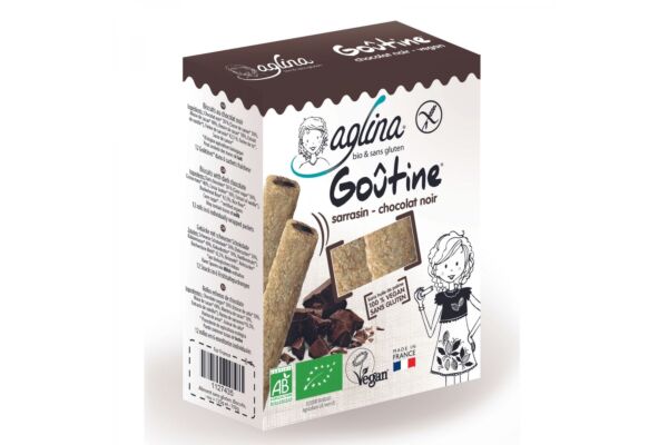 aglina goûtine chocolat noir bio 125 g
