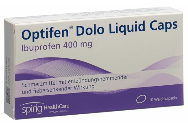 Optifen Dolo Liquid Caps 400 mg 10 Stk
