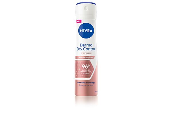 Nivea Deo Derma Dry Control Maximum spray Female 150 ml