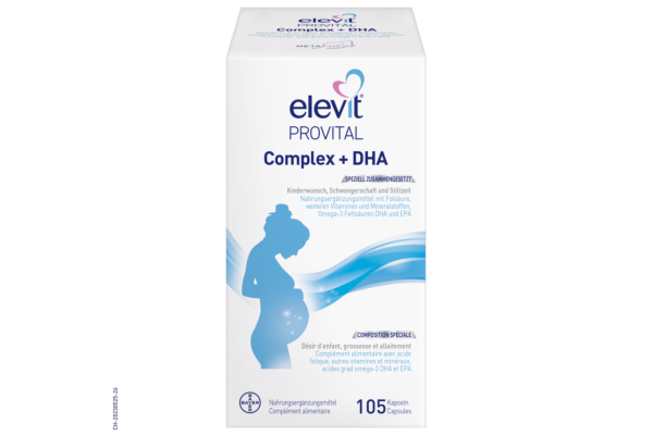 Elevit Provital Complex + DHA caps 105 pce