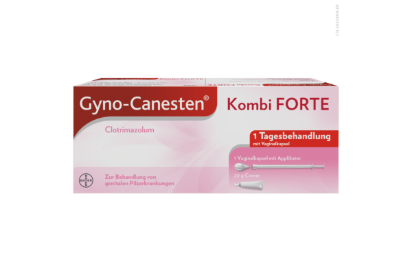 Gyno-Canesten Kombi FORTE Vaginalkapsel & Creme