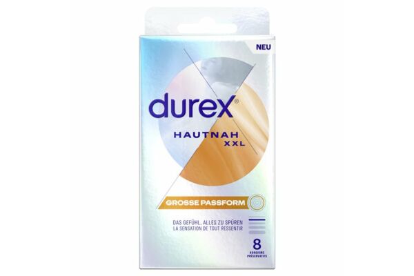 Durex Hautnah XXL préservatif 8 pce