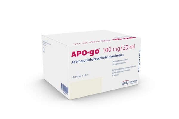 APO-go Inf Lös 100 mg/20ml Patrone 5 x 20 ml