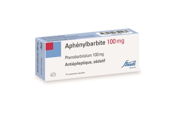 Aphénylbarbite Streuli cpr 100 mg 20 pce