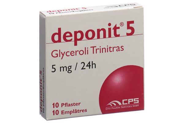 Deponit 5 Matrixpfl 5 mg/24h 10 Stk