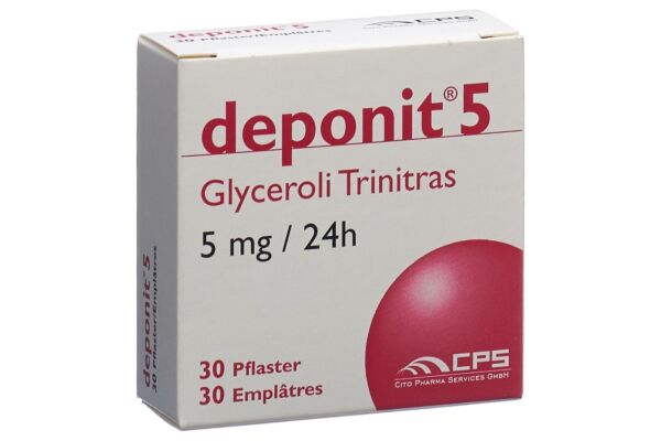 Deponit 5 patch mat 5 mg/24h 30 pce