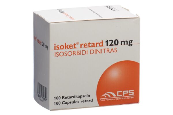Isoket retard caps ret 120 mg 100 pce
