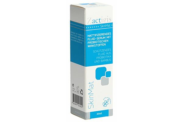 Zactigis SkinMat mattifizierendes Fluid-Serum mit probiotischen Wirkstoffen Fl 30 ml