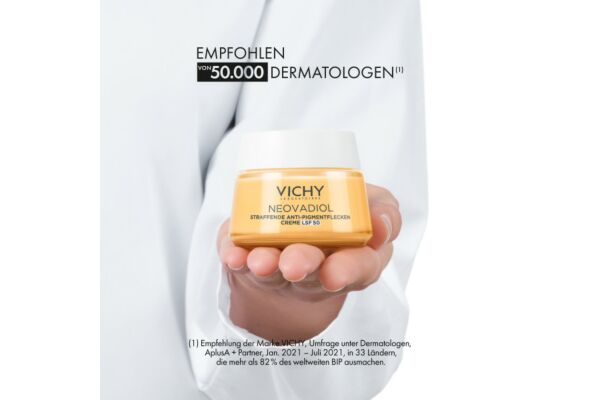 Vichy Neovadiol straffende Anti-Pigmentflecken Creme LSF50 Topf 50 ml
