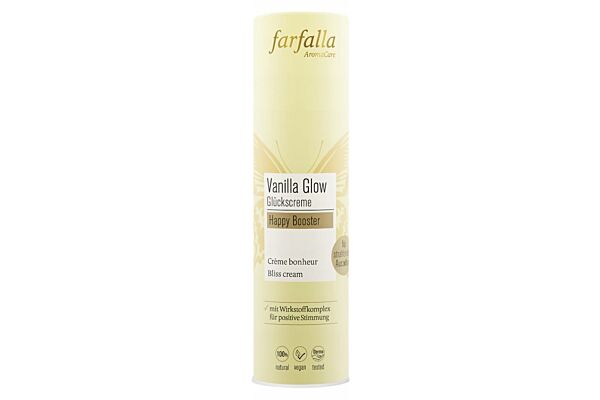 farfalla Glückscreme Vanilla Glow Tb 30 ml