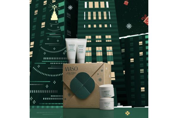 Shiseido Waso Christmas 2023 Holiday Kit 4 pce