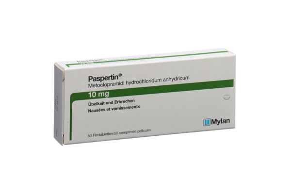 Paspertin Filmtabl 10 mg 50 Stk