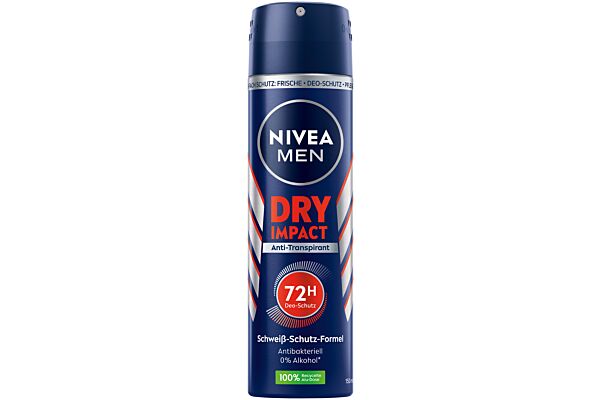 Nivea déo Dry Impact spray Male 150 ml