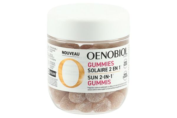 Oenobiol Gummies Solaire 2 en 1 60 pce