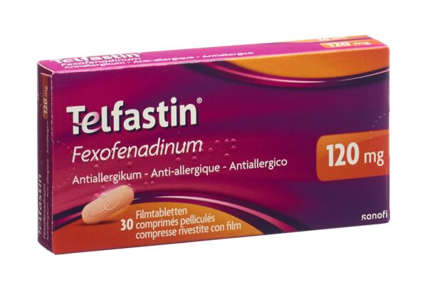 Telfastin cpr pell 120 mg 30 pce