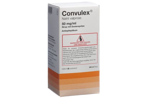 Convulex sirop fl 300 ml