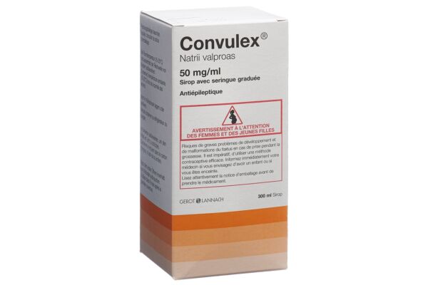 Convulex Sirup Fl 300 ml