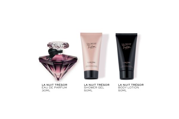 Lancôme La Nuit Trésor 30ml Set Eau de Parfum 30ml + Shower Gel 50ml + Body Lotion 50ml