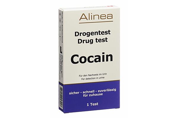 Achat Alinea autotest de dépistage de drogue cocaïne urine en ligne