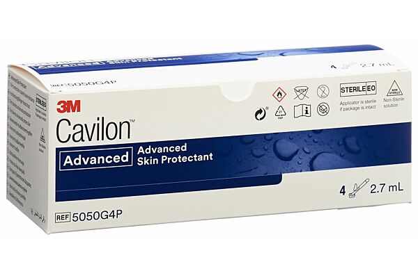 3M Cavilon Advanced film protecteur cutané haute résistance applicateur 4 x 2.7 ml