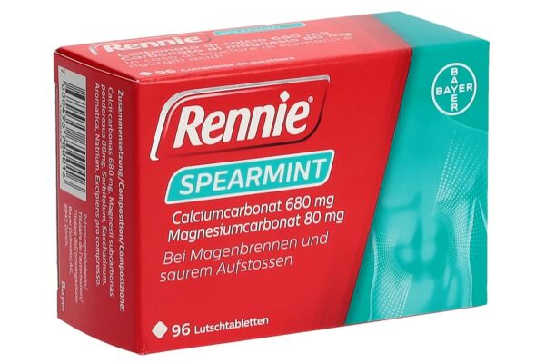 Rennie Spearmint cpr sucer 96 pce