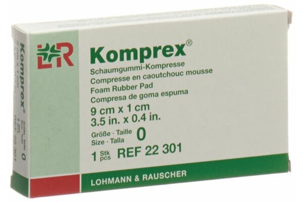 Komprex Schaumgummi Kompresse 9x5x1cm