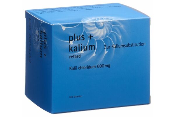 Plus Kalium retard Ret Tabl 600 mg 200 Stk