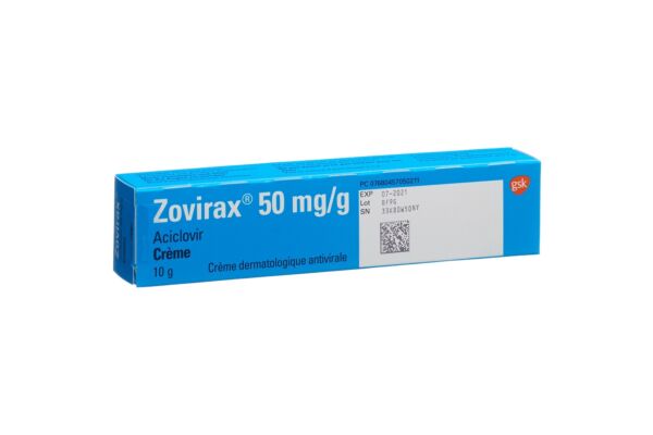 Zovirax Creme Tb 10 g