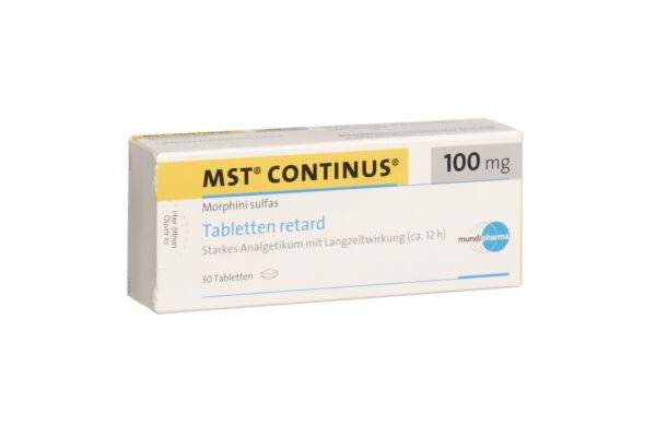 MST Continus Ret Tabl 100 mg 30 Stk