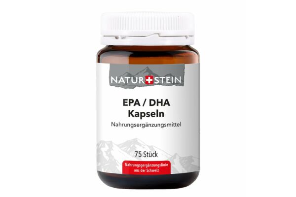 Naturstein EPA / DHA Kaps Glas 75 Stk