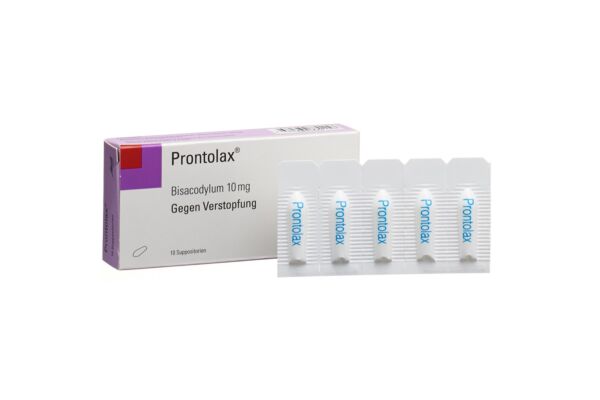 Prontolax supp 10 mg 10 pce