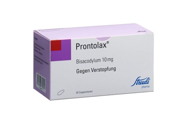 Prontolax supp 10 mg 50 pce