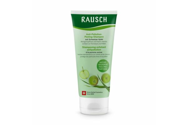 RAUSCH shampooing exfoliant antipollution à la pomme suisse tb 100 ml
