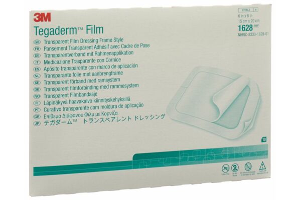 3M Tegaderm Film Transparentverband 15x20cm 10 Stk