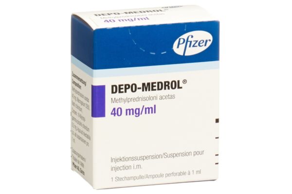 Depo-Medrol susp inj 40 mg/ml flac 1 ml