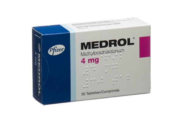 Medrol Tabl 4 mg 30 Stk