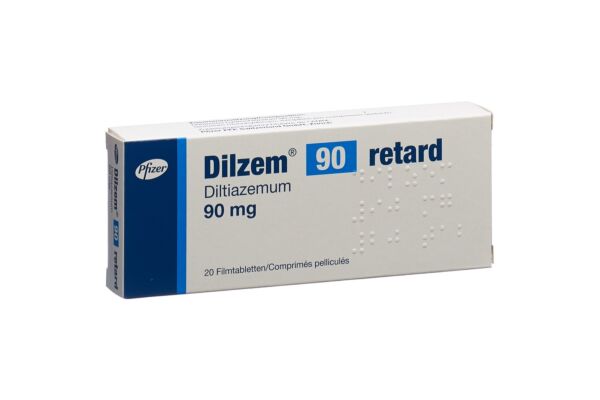 Dilzem Retard cpr pell ret 90 mg 20 pce
