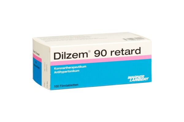 Dilzem Retard Ret Filmtabl 90 mg 100 Stk