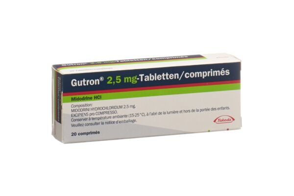 Gutron Tabl 2.5 mg 20 Stk