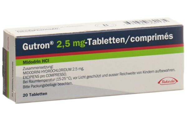 Gutron Tabl 2.5 mg 50 Stk