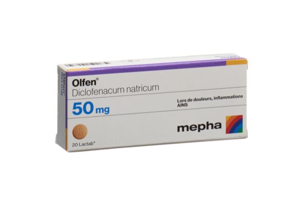 Olfen Lactab 50 mg 20 Stk