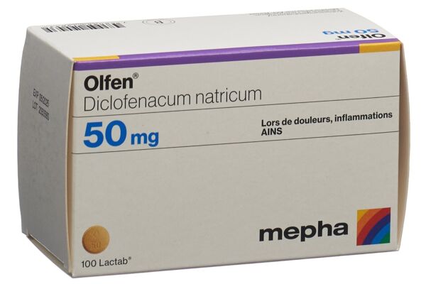 Olfen Lactab 50 mg 100 Stk