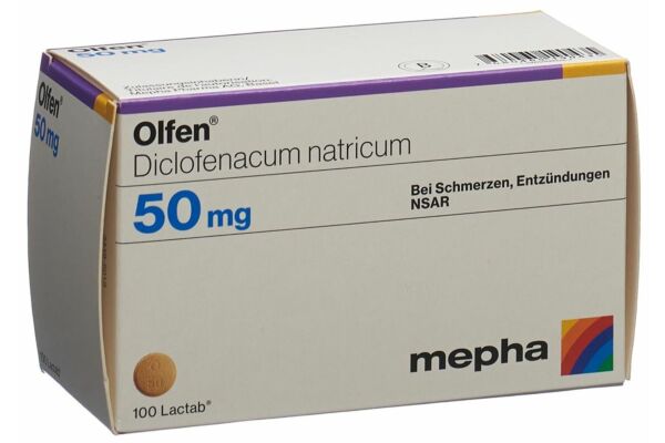 Olfen Lactab 50 mg 100 Stk