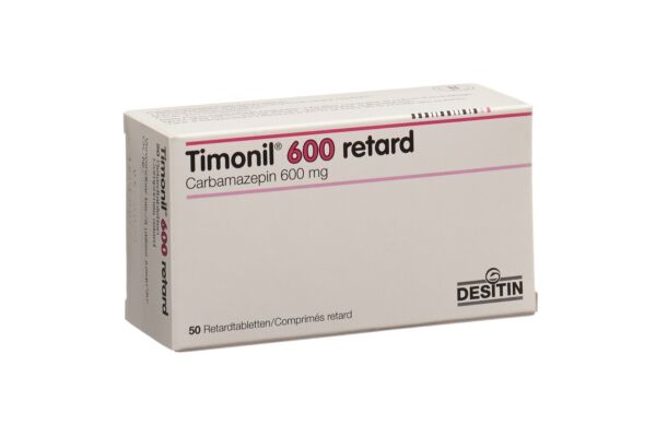 Timonil retard cpr ret 600 mg 50 pce