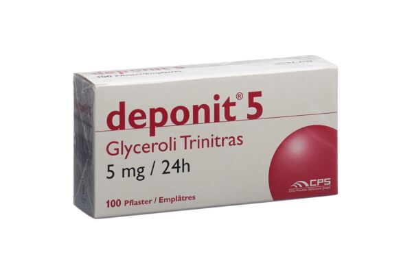 Deponit 5 patch mat 5 mg/24h 100 pce